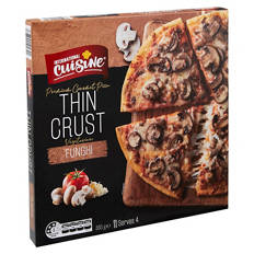 Funghi Thin Crust Vegetarian Pizza 365g